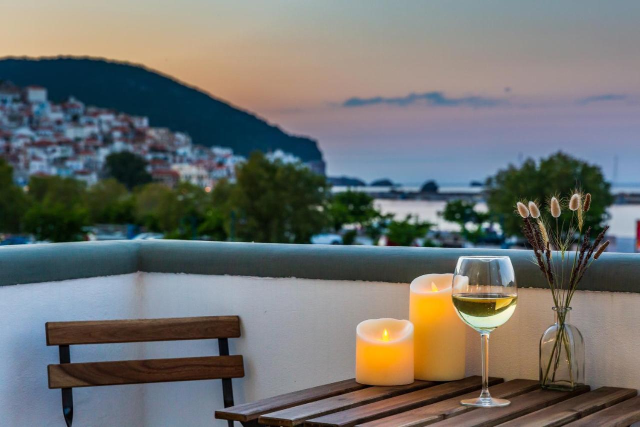 Uncle John'S Guesthouse Skopelos Buitenkant foto